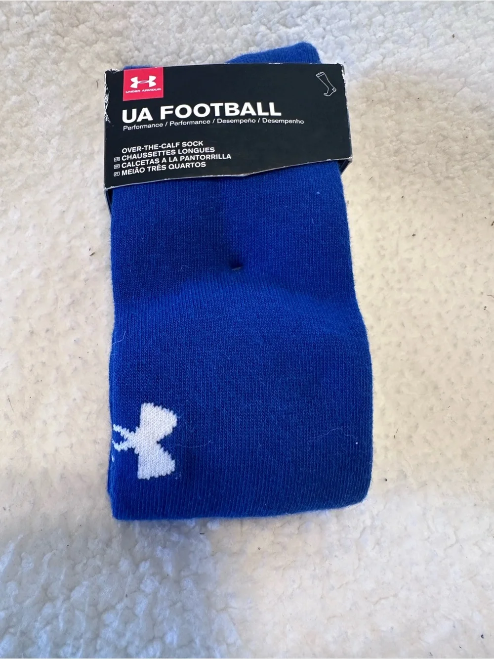 Under Armour Royal Blue Football Socks